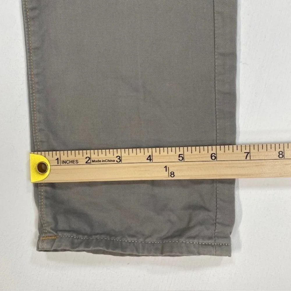True Religion Rocco Tailored Overdye Twill Pants Gray Mens‎ Size 29 Cotton